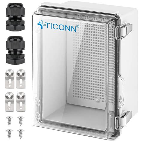 ticonn waterproof electrical junction box